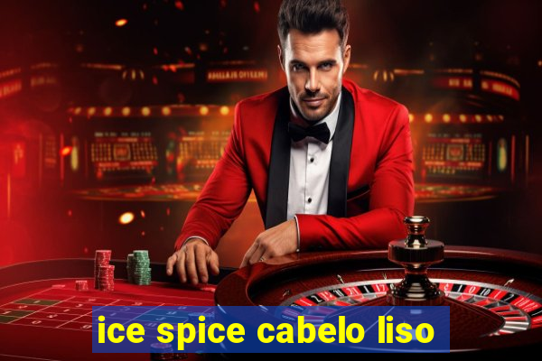 ice spice cabelo liso